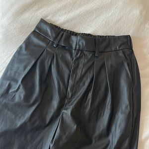 Faux Leather Pants